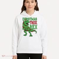 Christmas Tree Rex Hoodie thumb 5