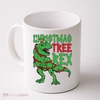 Christmas Tree Rex Coffee Mug thumb 0