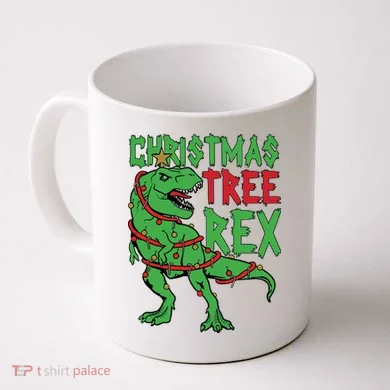 Christmas Tree Rex Coffee Mug