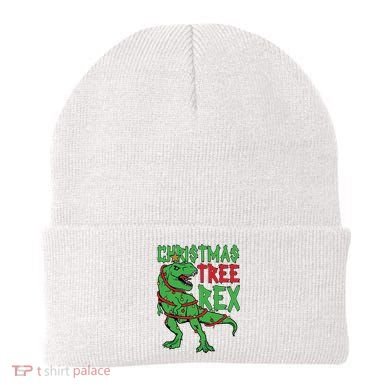 Christmas Tree Rex Beanie
