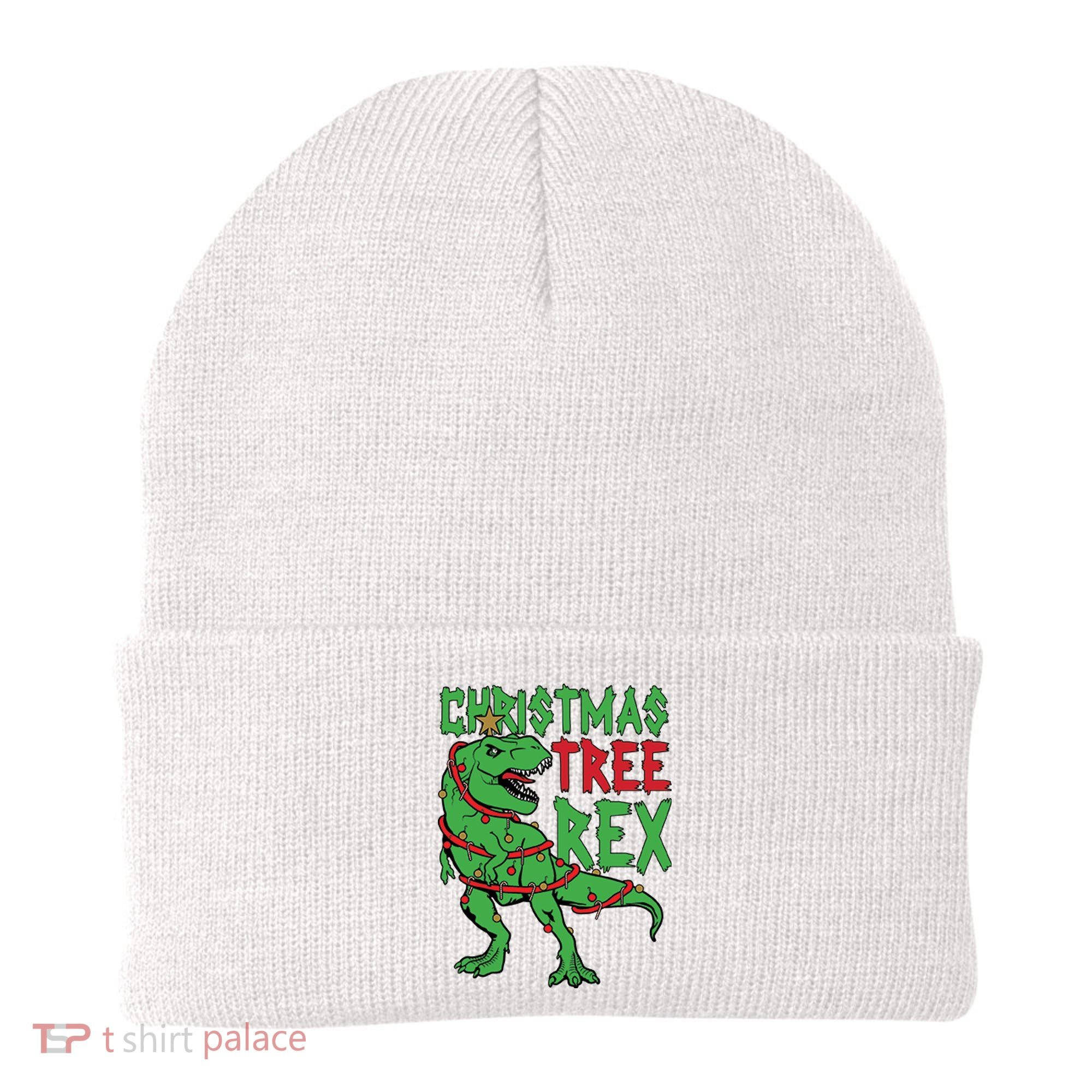 Christmas Tree Rex Beanie