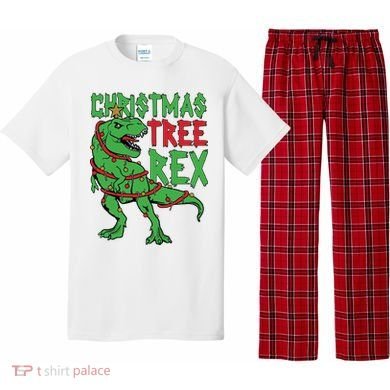 Christmas Tree Rex Pajama Set