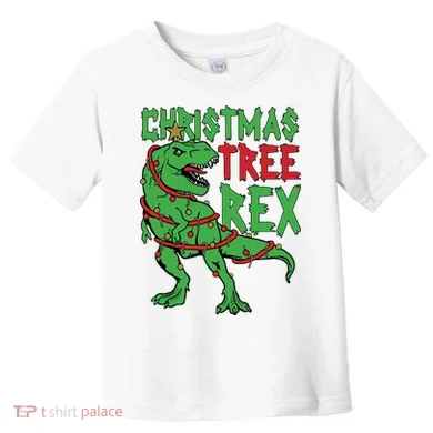 Christmas Tree Rex Toddler T-Shirt
