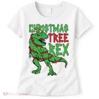 Christmas Tree Rex Women's T-Shirt thumb 0