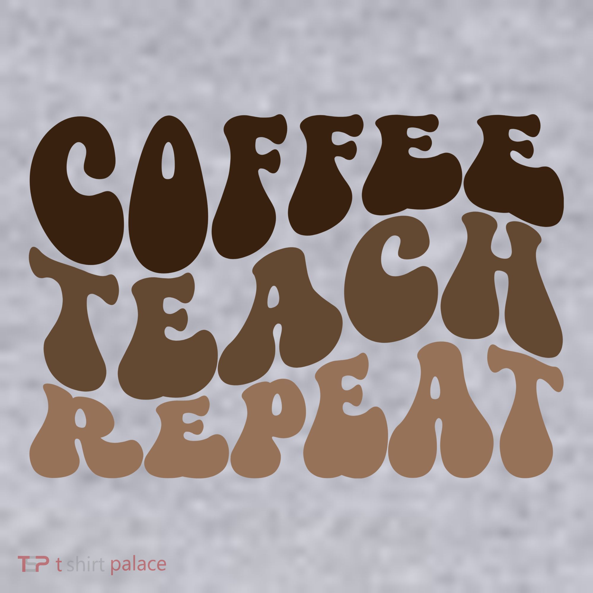 Coffee Teach Repeat Retro Teacher Gift Women's Sweatshirt