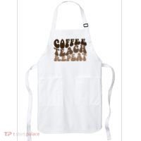 Coffee Teach Repeat Retro Teacher Gift Apron thumb 0