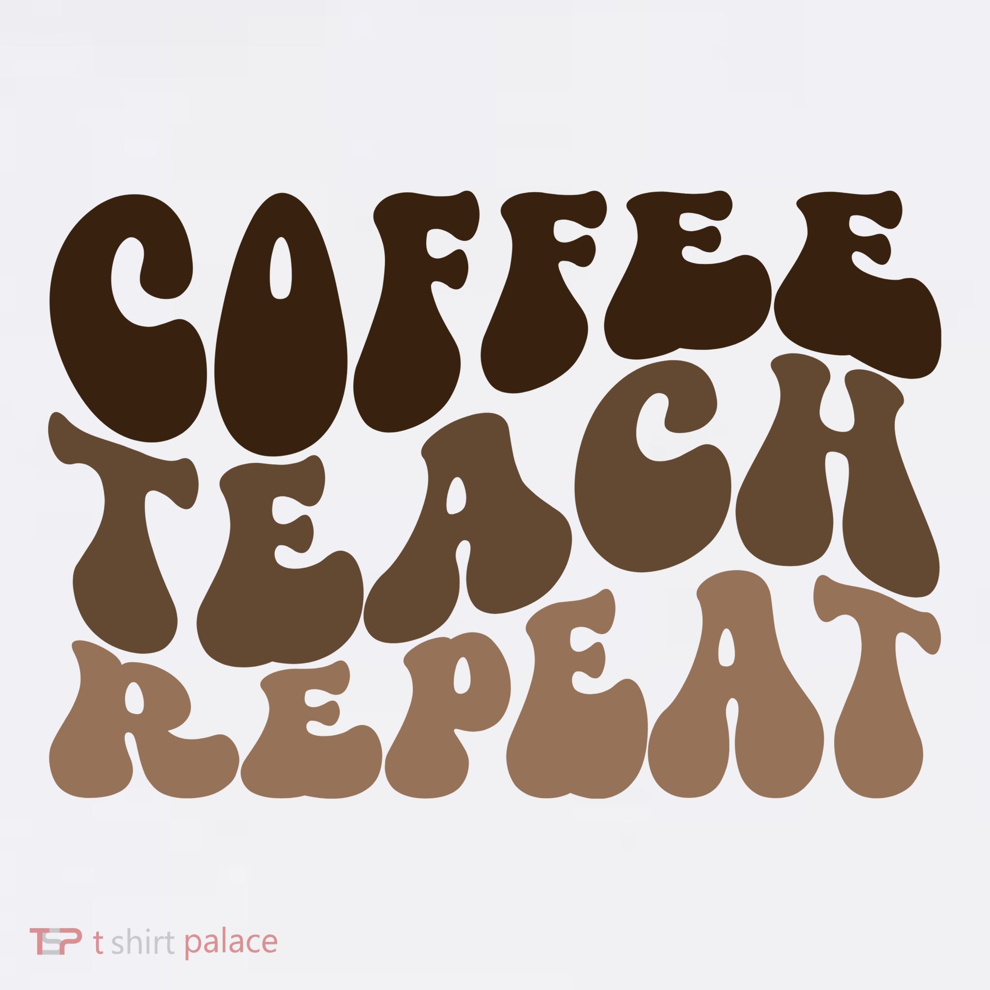 Coffee Teach Repeat Retro Teacher Gift Sweatshirt