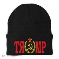 Comrade Trump Russian Fool Trump Impeach Trump Russian Beanie thumb 0