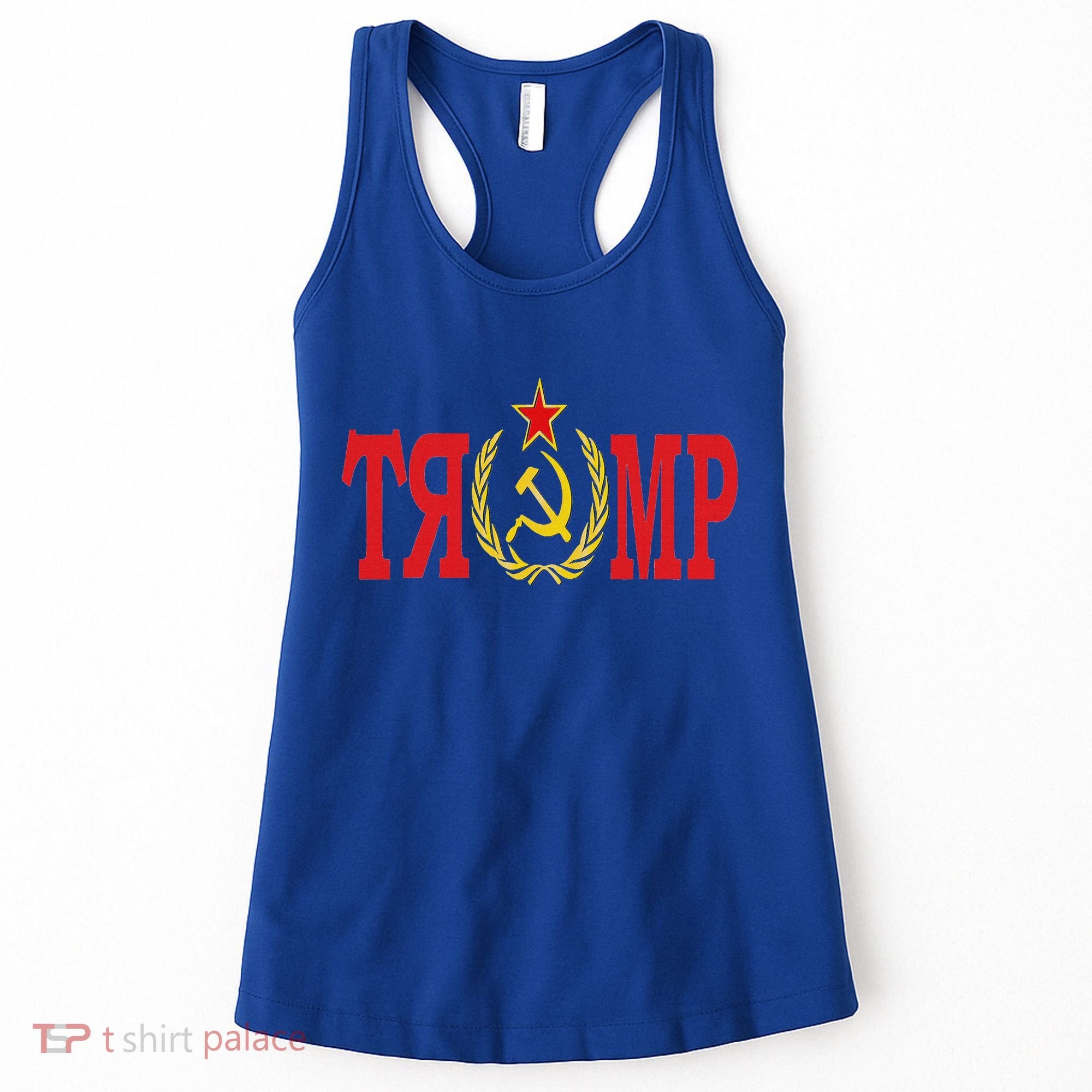 Comrade Trump Russian Fool Trump Impeach Trump Russian Women's Tank Top