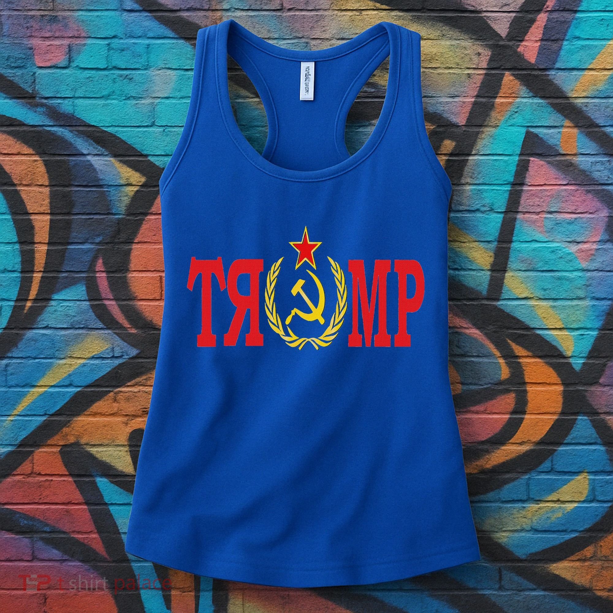 Comrade Trump Russian Fool Trump Impeach Trump Russian Women's Tank Top