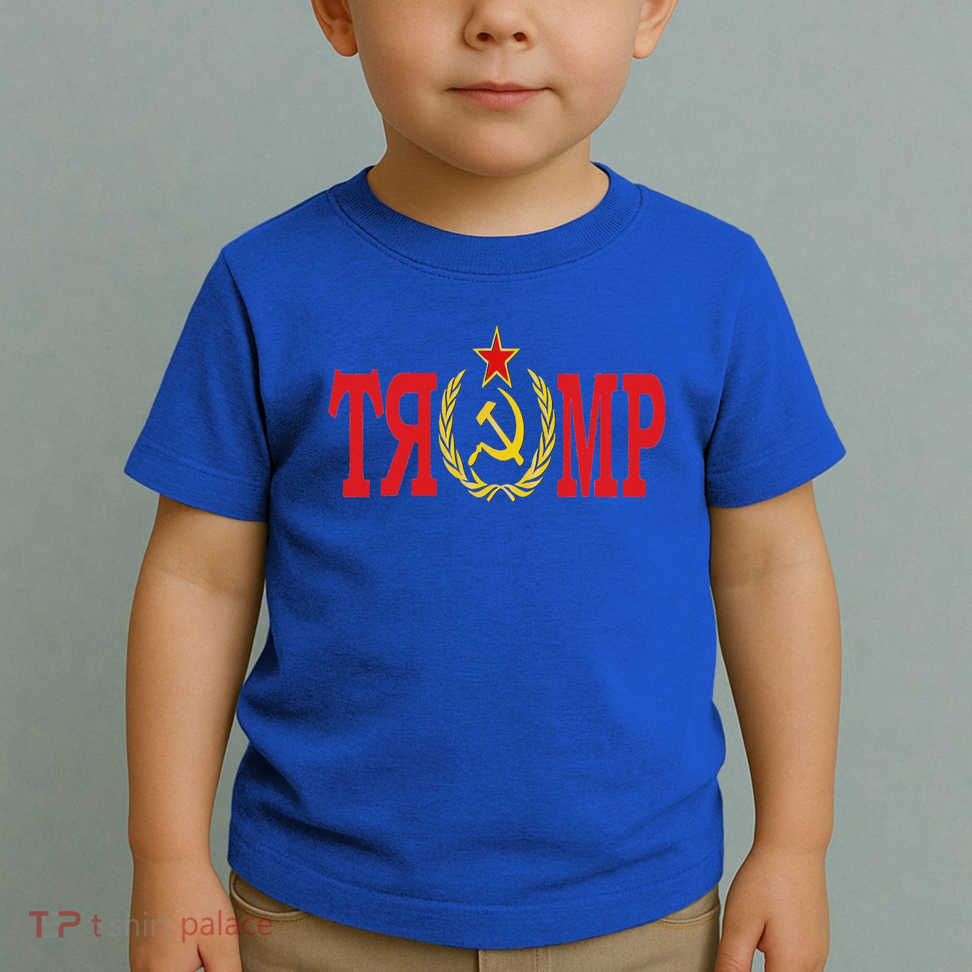 Comrade Trump Russian Fool Trump Impeach Trump Russian Toddler T-Shirt