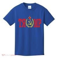 Comrade Trump Russian Fool Trump Impeach Trump Russian Kids T-Shirt thumb 0