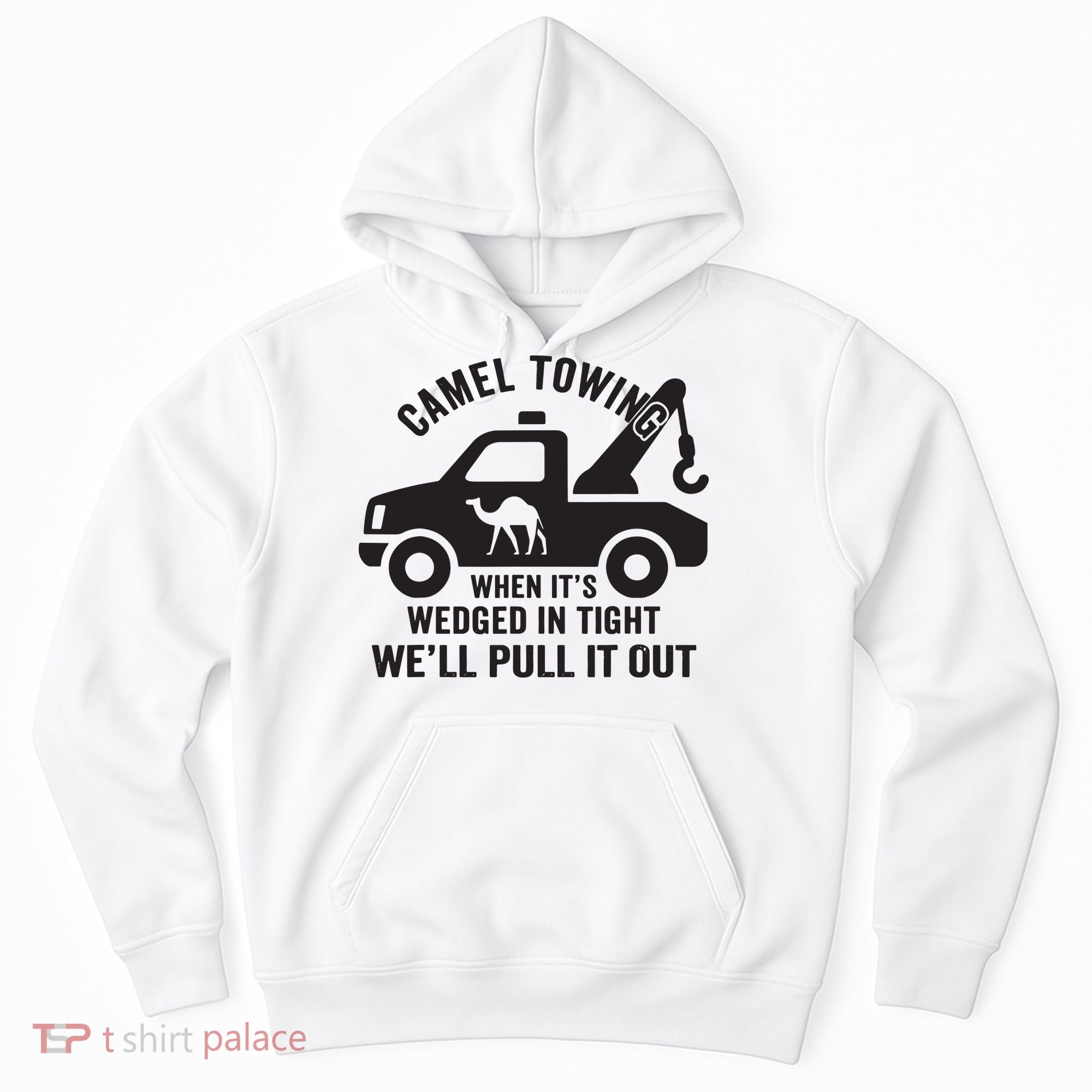 Camel Towing Retro Adult Humor Saying Funny Halloween Gift Hoodie