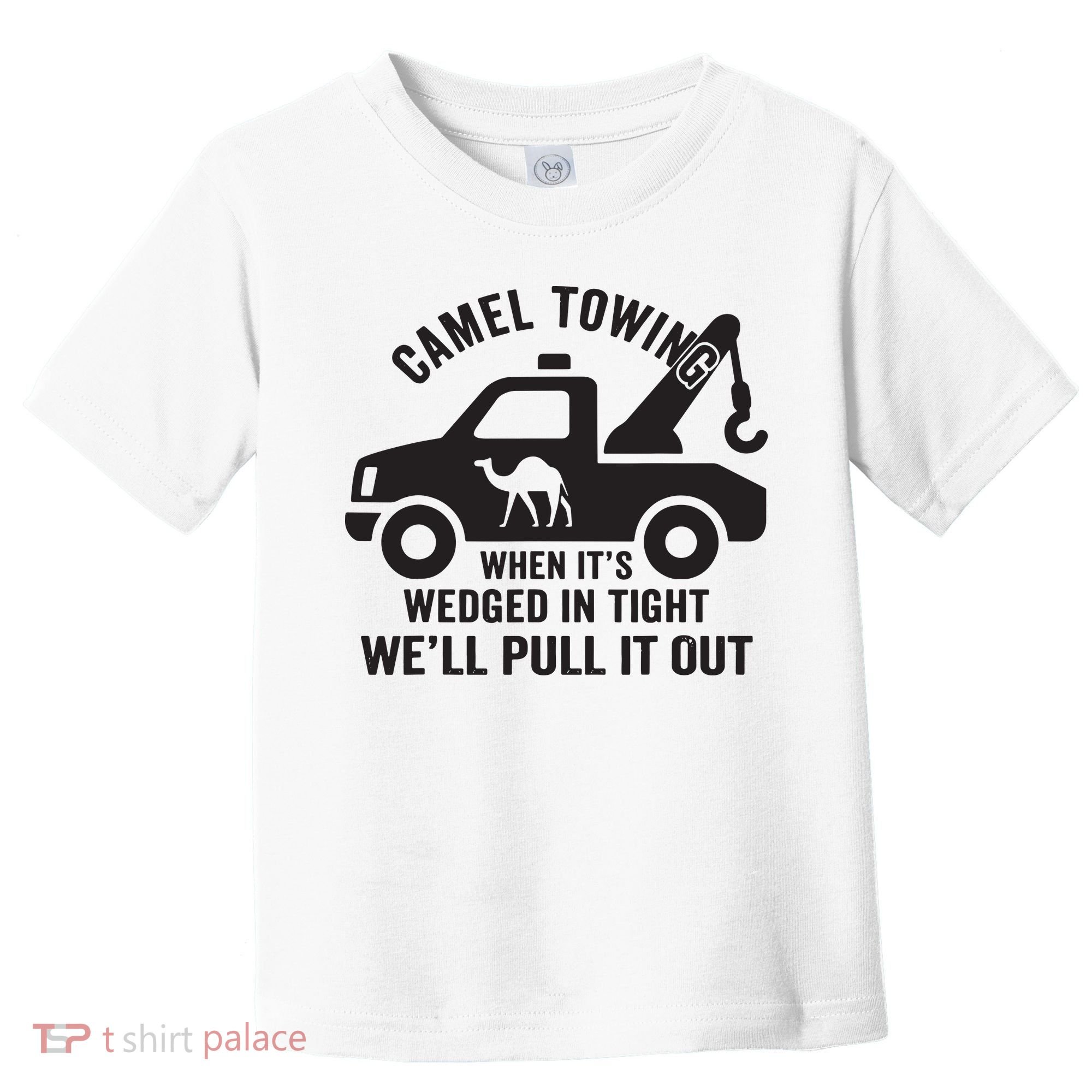 Camel Towing Retro Adult Humor Saying Funny Halloween Gift Toddler T-Shirt
