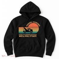 Camel Towing Retro Adult Humor Saying Funny Hoodie thumb 0
