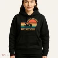 Camel Towing Retro Adult Humor Saying Funny Hoodie thumb 5