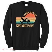 Camel Towing Retro Adult Humor Saying Funny Sweatshirt thumb 0