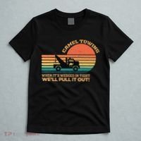 Camel Towing Retro Adult Humor Saying Funny T-Shirt thumb 5