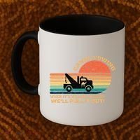 Camel Towing Retro Adult Humor Saying Funny Coffee Mug thumb 2