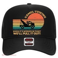 Camel Towing Retro Adult Humor Saying Funny Hat thumb 0