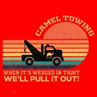 Camel Towing Retro Adult Humor Saying Funny Santa Hat thumb 1