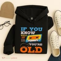 Cassette Tape Radio 70S 80S 90S Music Lover Hoodie thumb 4