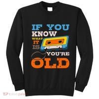 Cassette Tape Radio 70S 80S 90S Music Lover Sweatshirt thumb 0