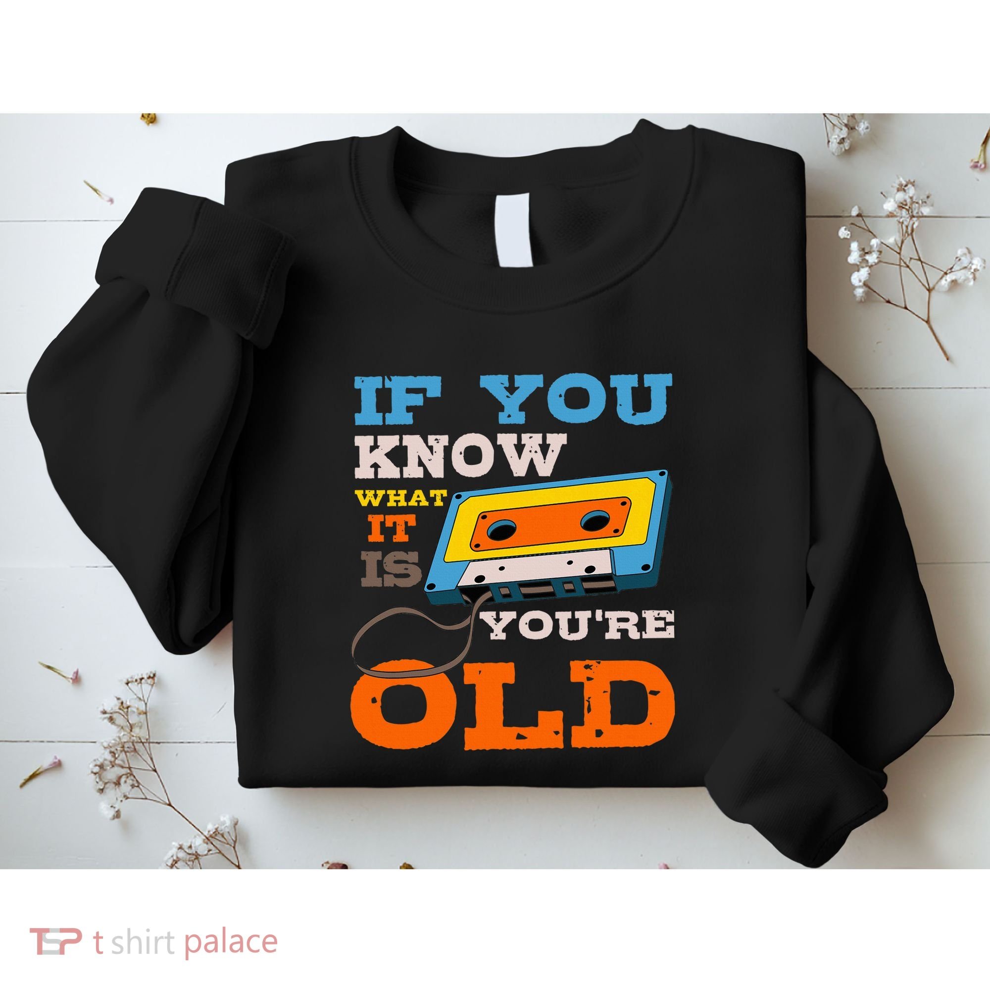 Cassette Tape Radio 70S 80S 90S Music Lover Sweatshirt