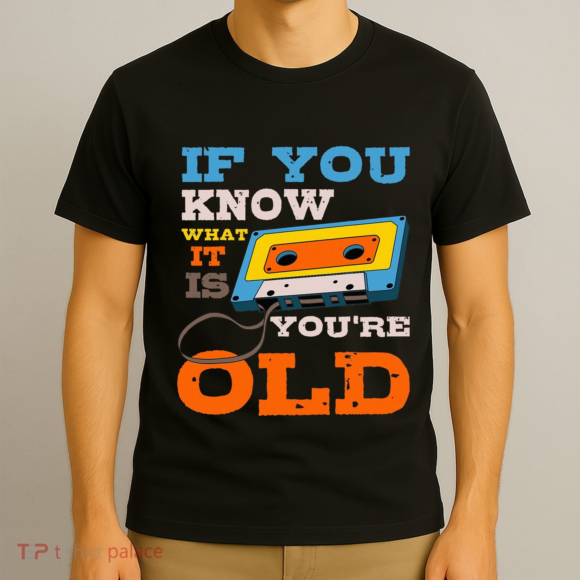 Cassette Tape Radio 70S 80S 90S Music Lover T-Shirt