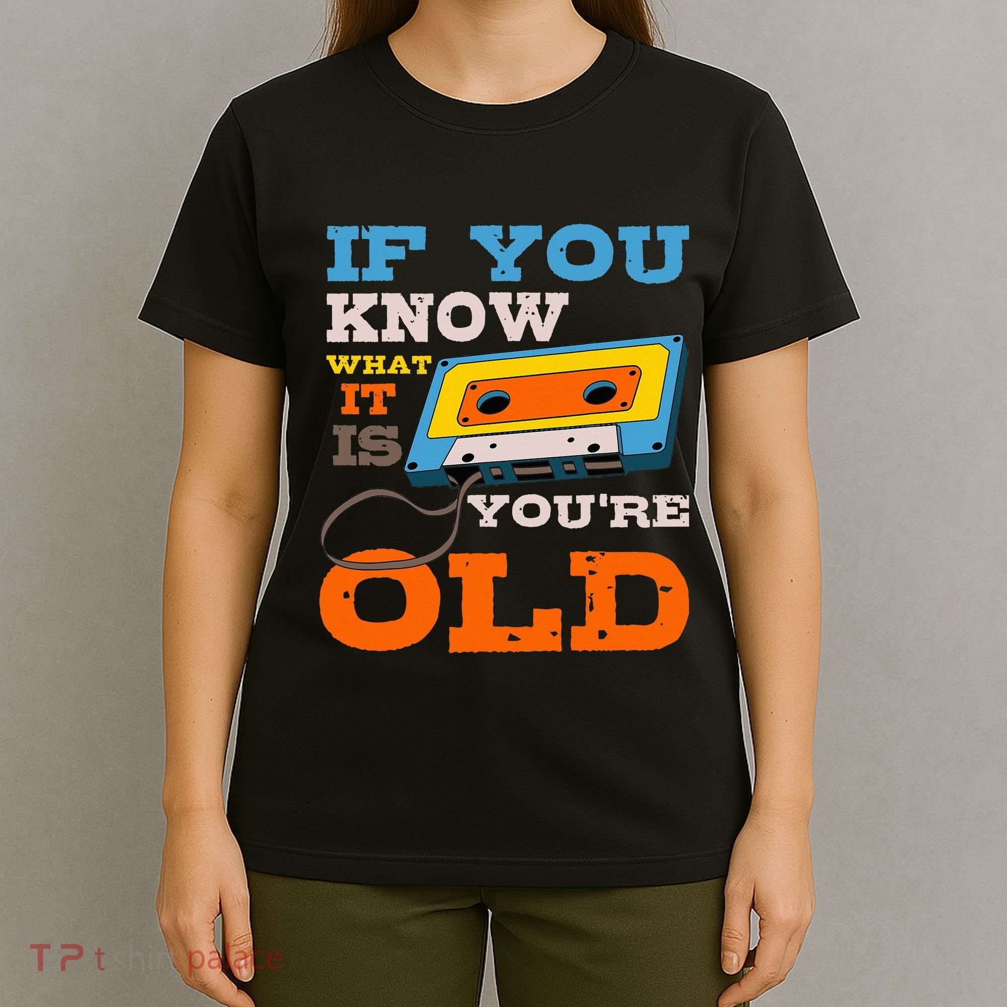 Cassette Tape Radio 70S 80S 90S Music Lover T-Shirt