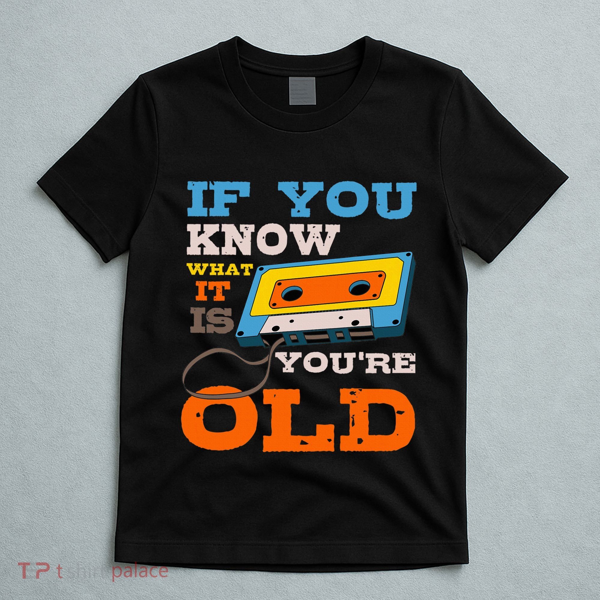 Cassette Tape Radio 70S 80S 90S Music Lover T-Shirt