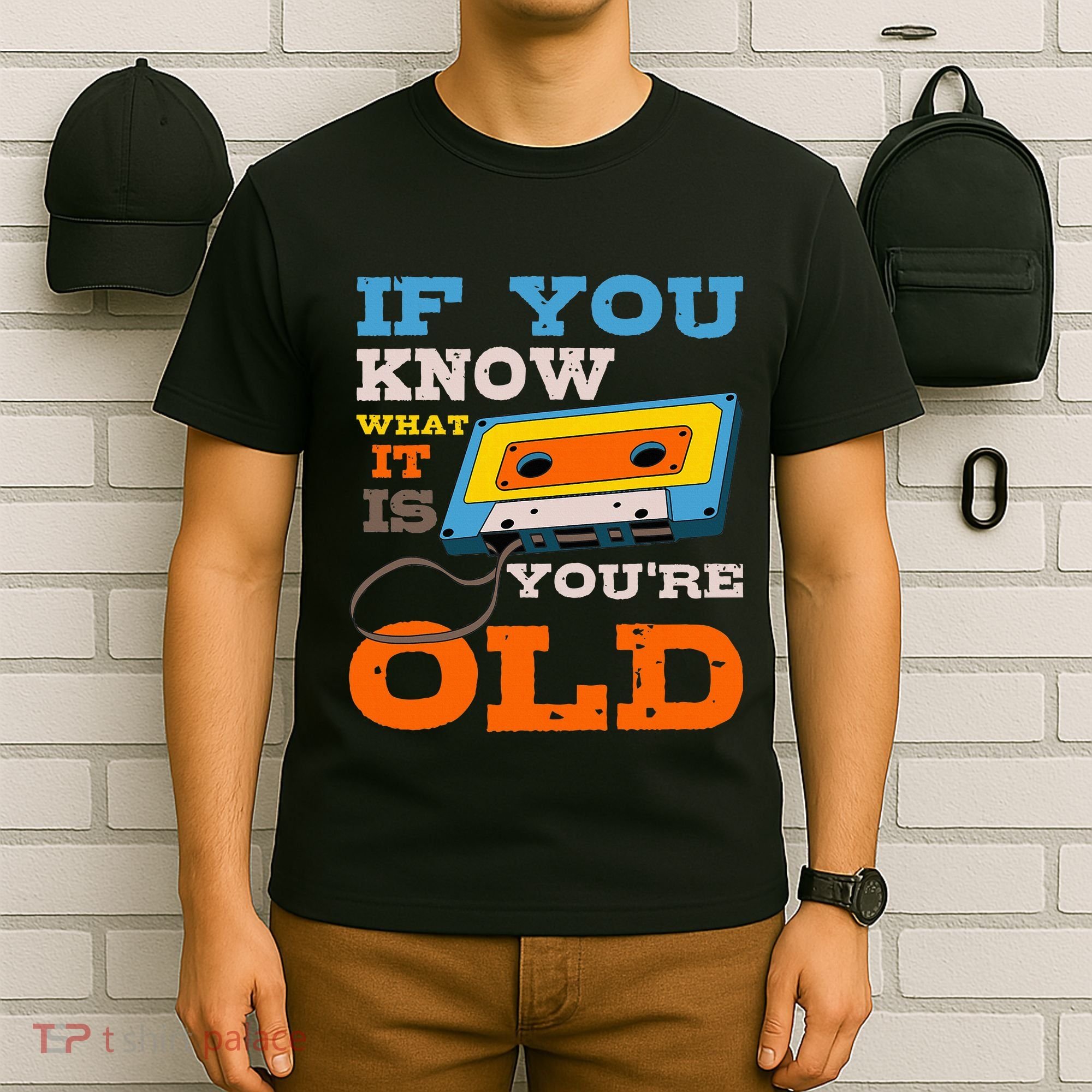 Cassette Tape Radio 70S 80S 90S Music Lover T-Shirt