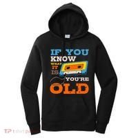 Cassette Tape Radio 70S 80S 90S Music Lover Women's Hoodie thumb 0