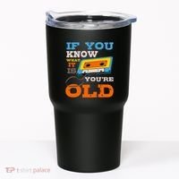 Cassette Tape Radio 70S 80S 90S Music Lover Tumbler thumb 0
