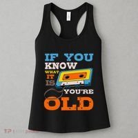 Cassette Tape Radio 70S 80S 90S Music Lover Women's Tank Top thumb 3