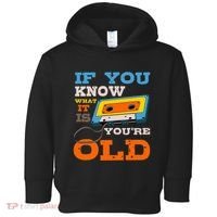Cassette Tape Radio 70S 80S 90S Music Lover Toddler Hoodie thumb 0
