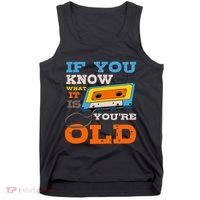 Cassette Tape Radio 70S 80S 90S Music Lover Tank Top thumb 0