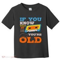 Cassette Tape Radio 70S 80S 90S Music Lover Toddler T-Shirt thumb 0