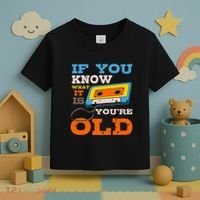 Cassette Tape Radio 70S 80S 90S Music Lover Toddler T-Shirt thumb 3