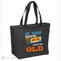 Cassette Tape Radio 70S 80S 90S Music Lover Tote Bag thumb 2