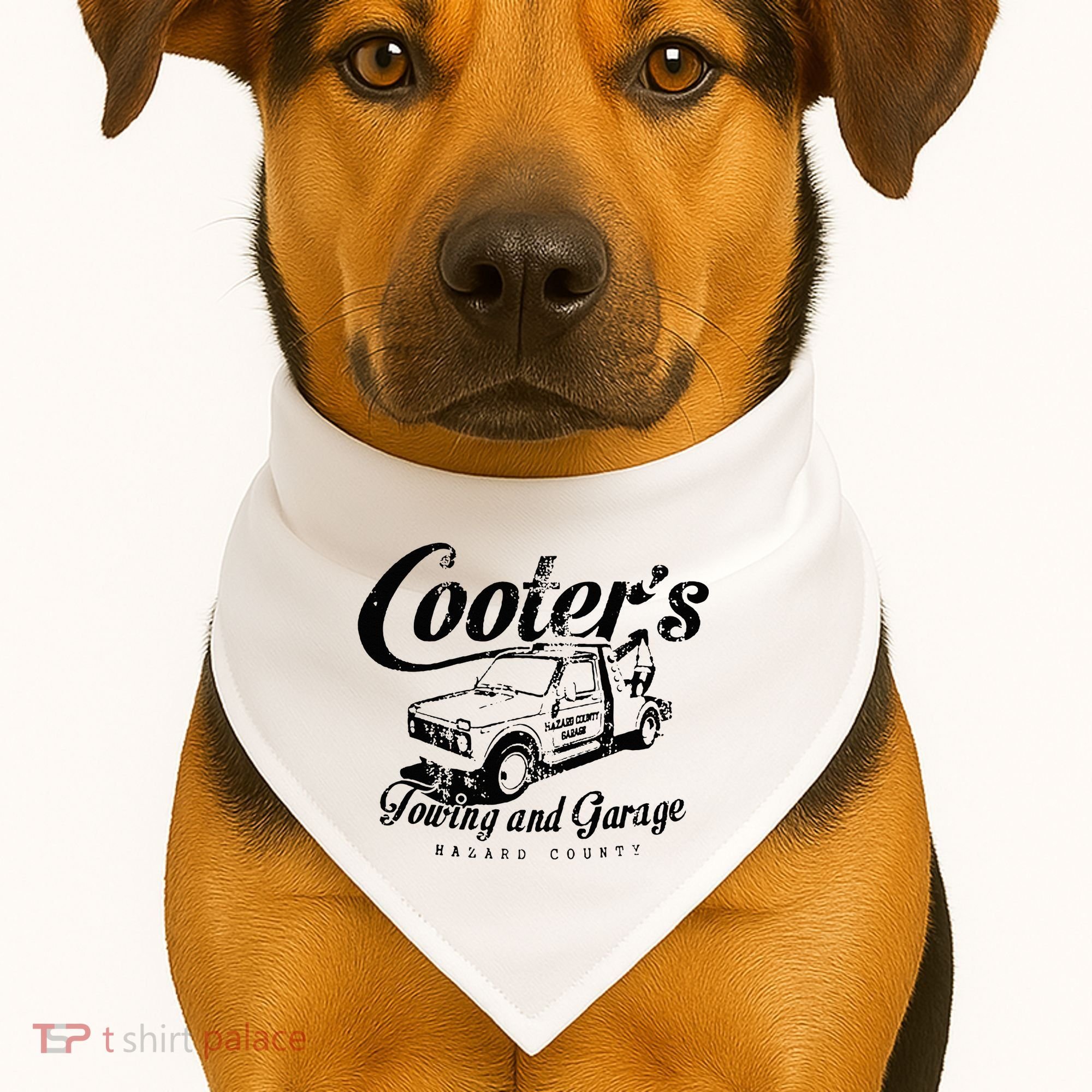 Cooters Towing & Repair Garage USA-Made Doggie Bandana
