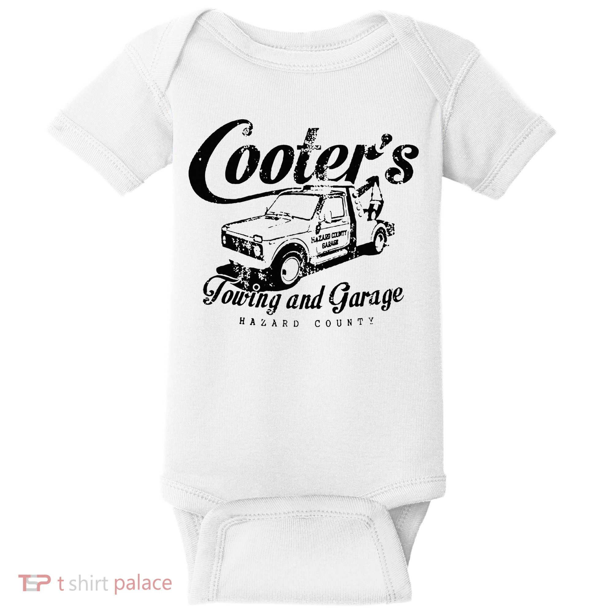 Cooters Towing & Repair Garage Baby Bodysuit