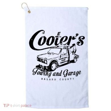 Cooters Towing & Repair Garage Golf Towel