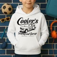 Cooters Towing & Repair Garage Kids Hoodie thumb 2