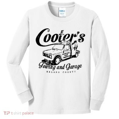 Cooters Towing & Repair Garage Kids Long Sleeve Shirt