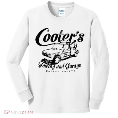 Cooters Towing & Repair Garage Kids Long Sleeve Shirt