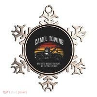 Camel Towing Retro Adult Humor Saying Ornament thumb 0