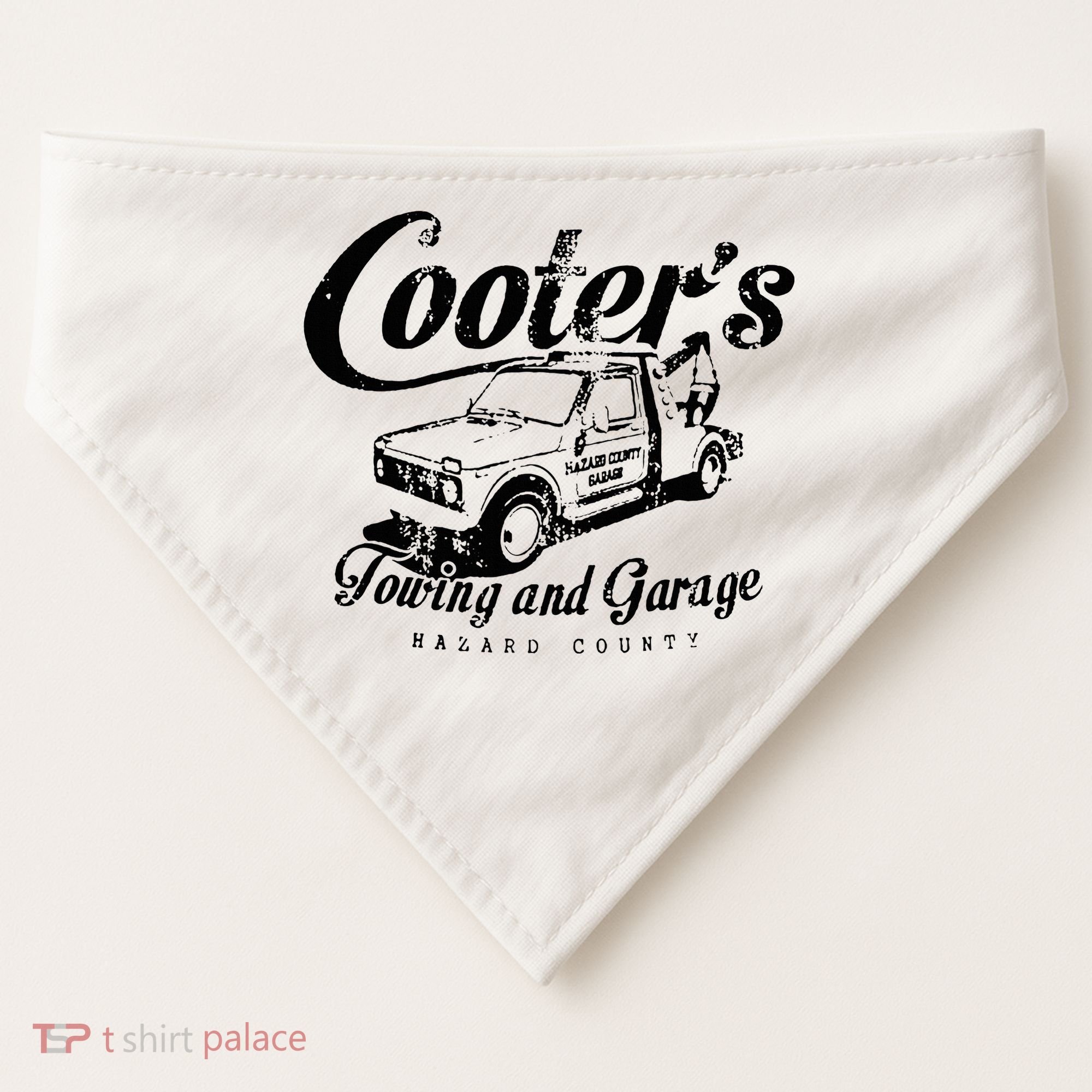 CooterS Towing & Repair Garage USA-Made Doggie Bandana
