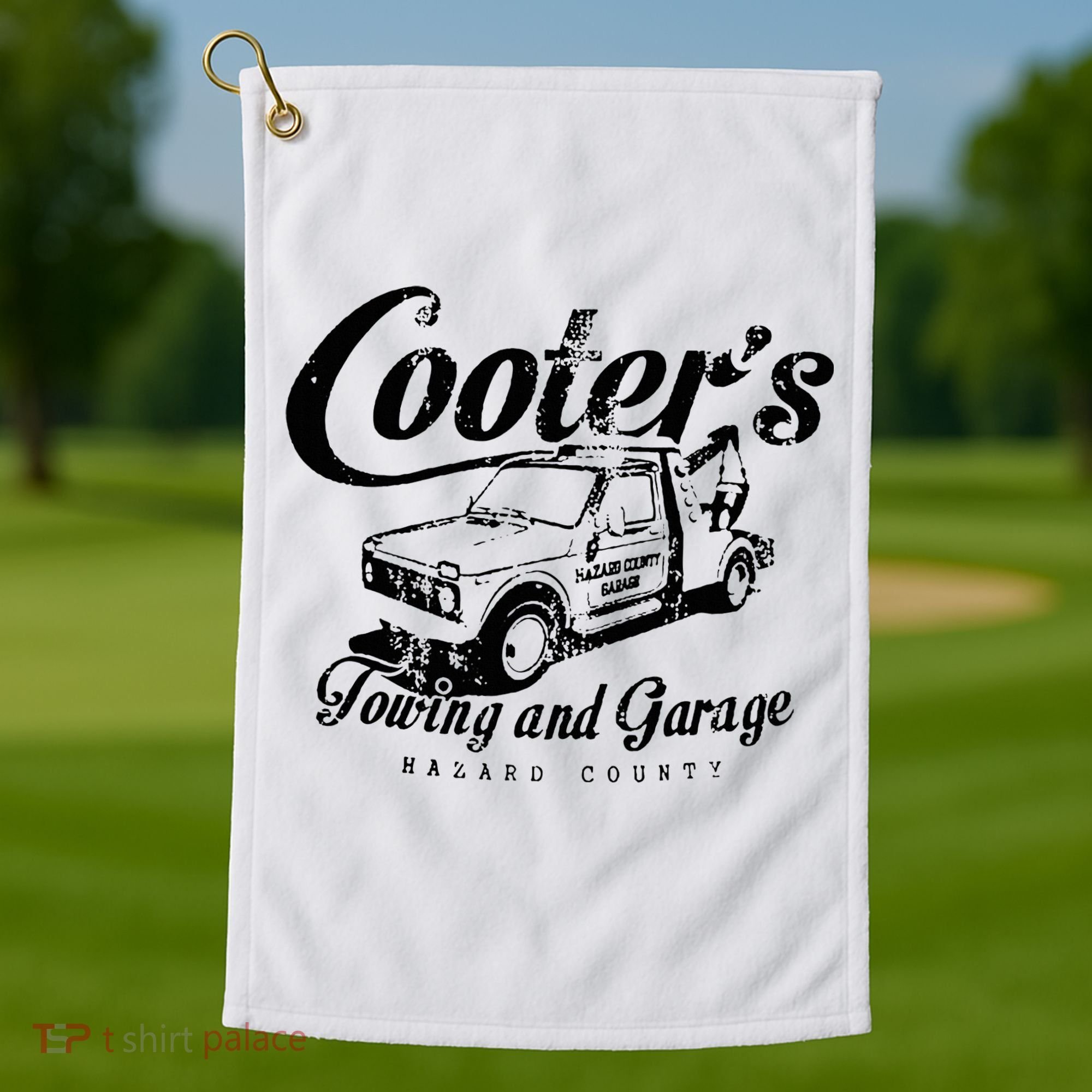CooterS Towing & Repair Garage Golf Towel