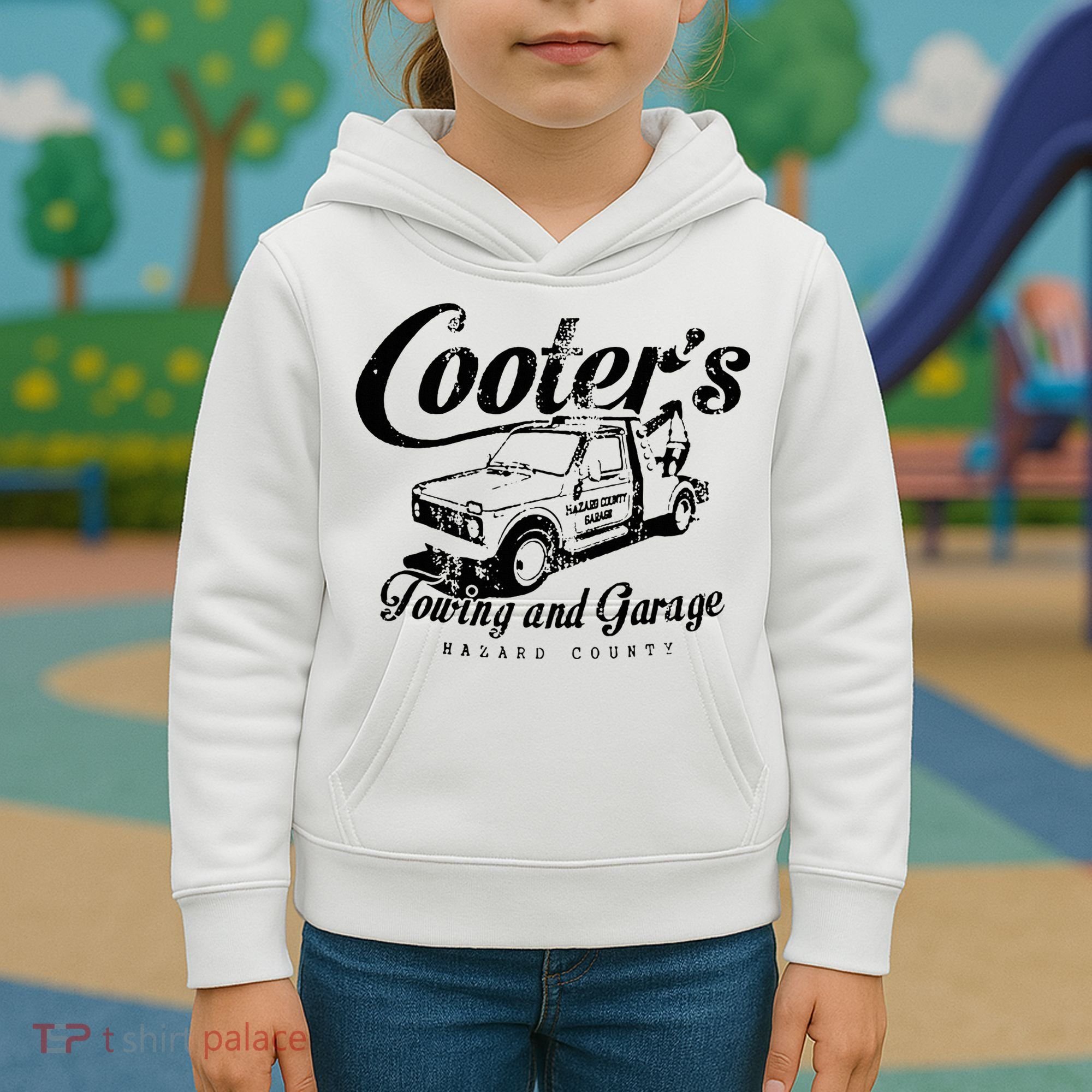 CooterS Towing & Repair Garage Kids Hoodie